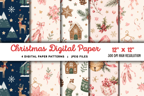 Download Christmas Scrapbook Paper - Christmas scrapbook paper Collection