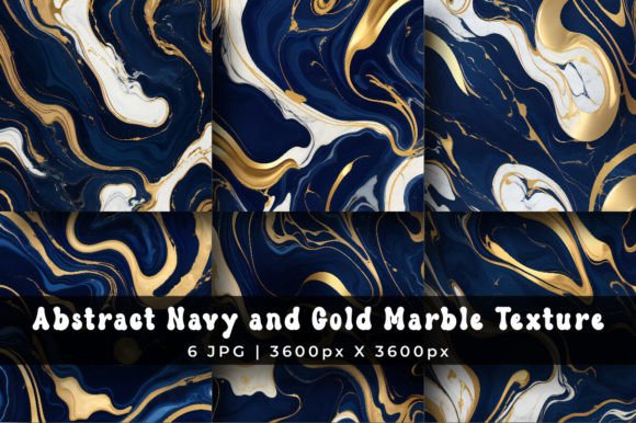 Download Luxury Navy Blue and Gold Digital Paper - Gold Collection