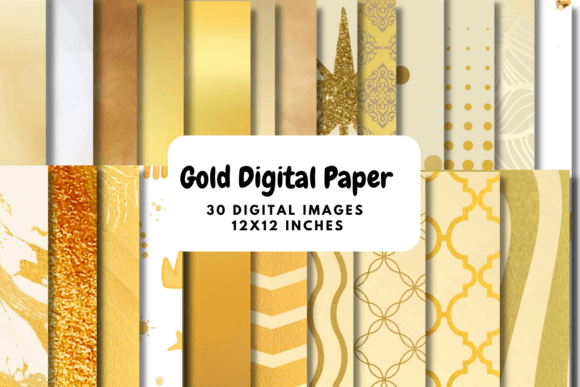 Download Gold Digital Paper - Gold Collection