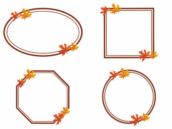 Download Autumn Leaf Frame Background - Leaf frame Collection