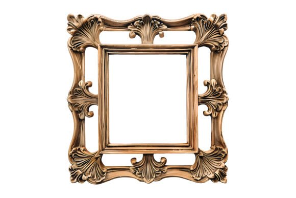 Download Golden Frame PNG Clipart for Collage - Gold Collection