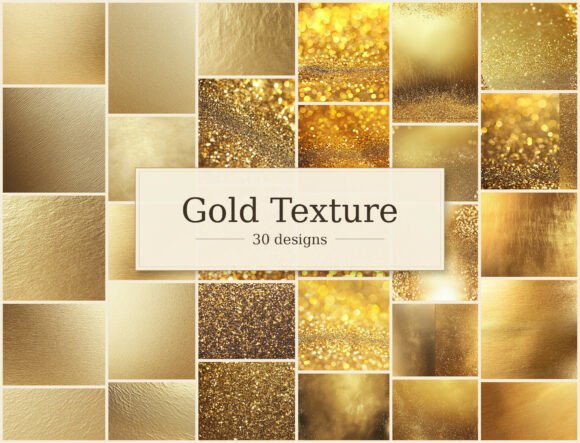 Download Gold Glitter Digital Paper Texture - Gold Collection